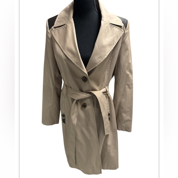 Via Spiga  Belted Trenchcoat Size Medium NEW - Picture 1 of 13